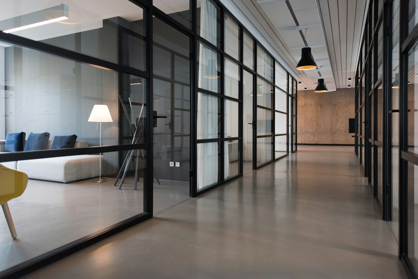 Light-filled collaborative workspace reflecting a connected approach to digital strategy and design